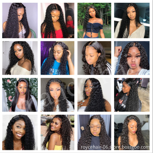 Peruvian Virgin Human Hair Wholesale Vendors for Wig,Raw Virgin Super Fine 5x5 HD Swiss Transparent Preplucked Lace Front Wigs